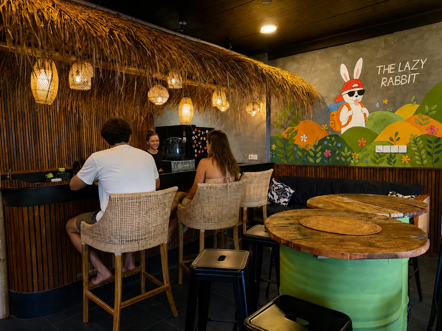 The bar