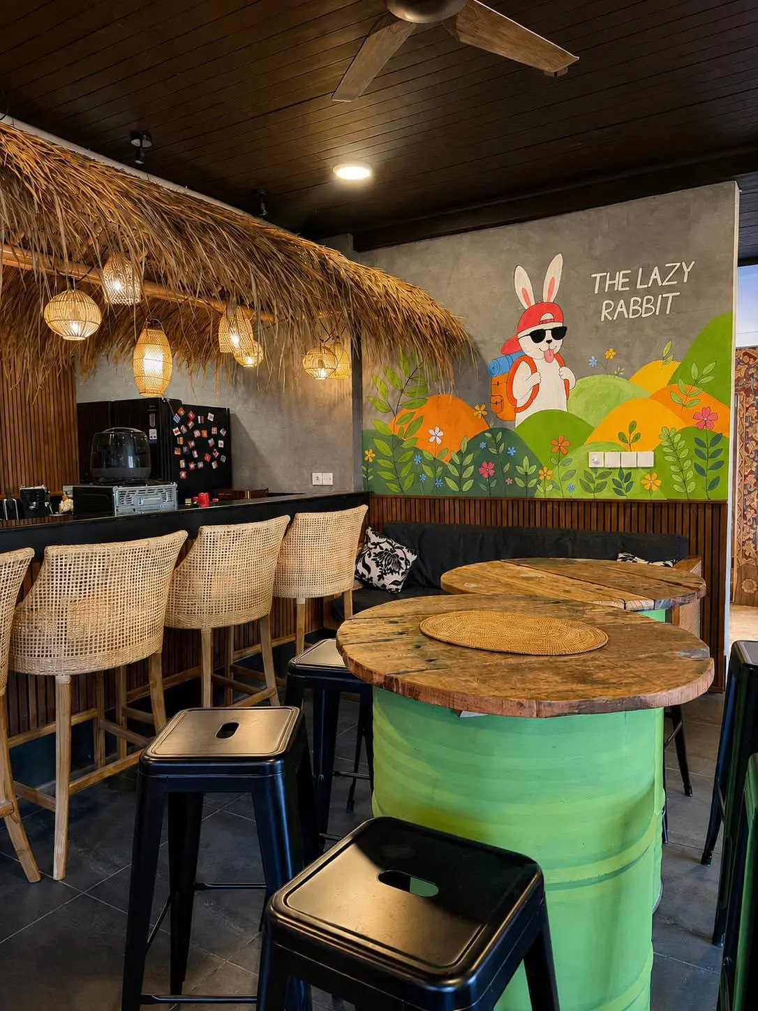 The bar