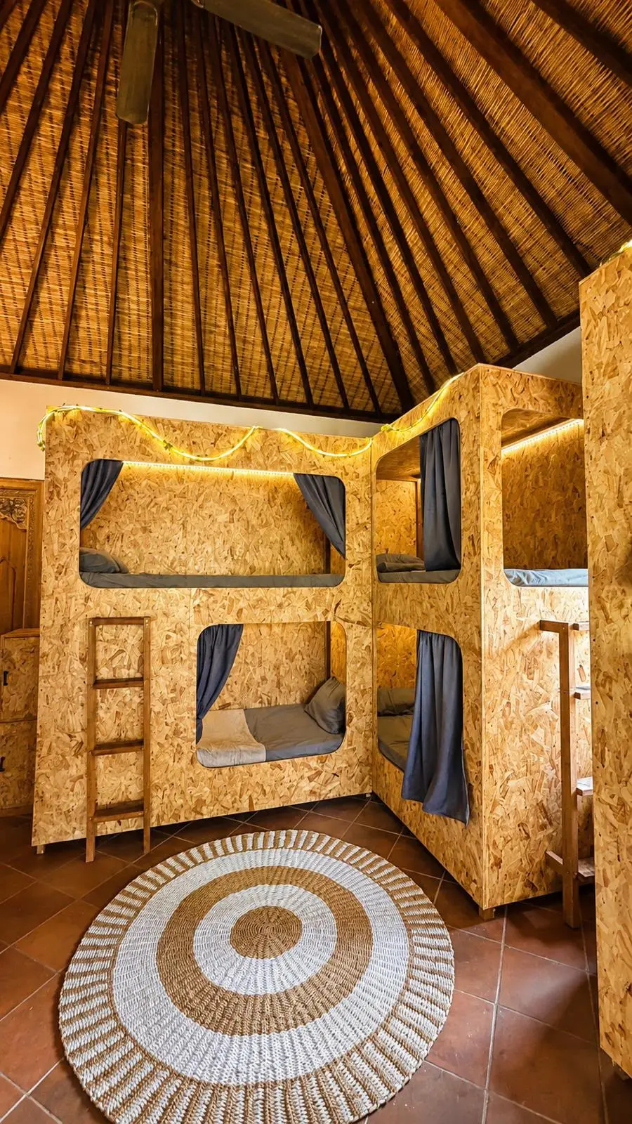 Your own wooden pod to disappear into.